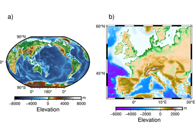 Multiple colormaps